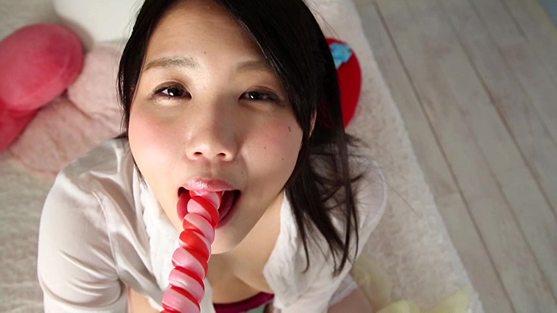 綾野まやの疑似フェラ