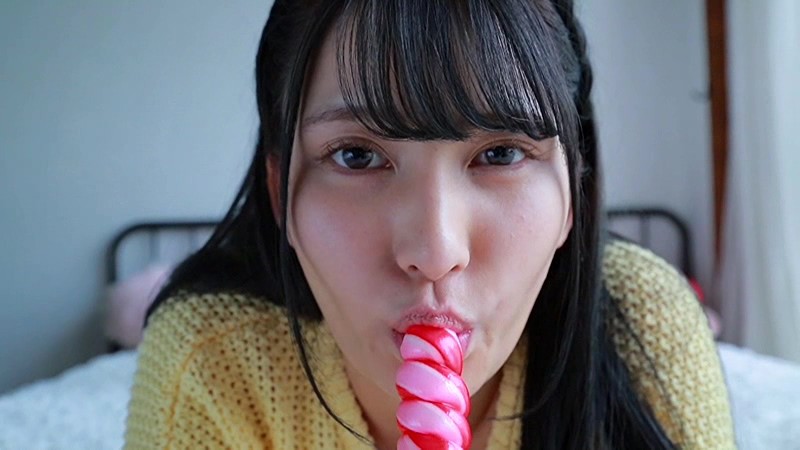 高橋愛奈の疑似フェラ