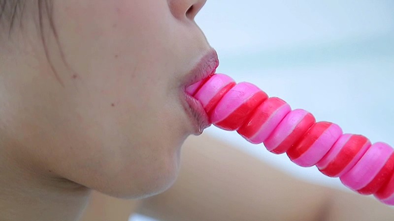 綾野まやの疑似フェラ