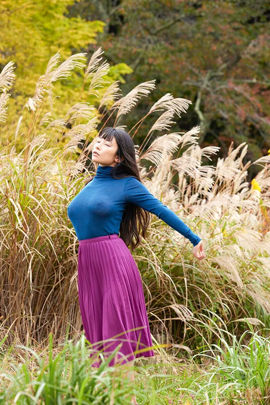 春野恵の着衣乳首透け巨乳